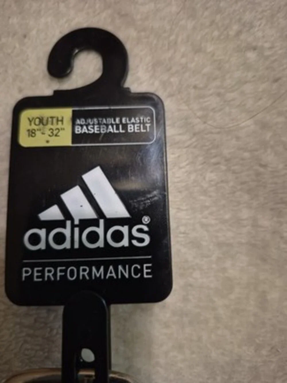 Adidas Youth Adjustable Elastic Baseball Belt Navy Blue #95